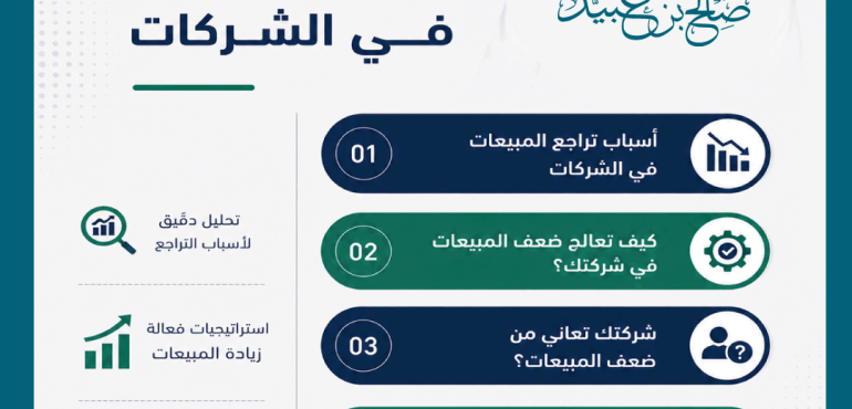 أسباب تراجع المبيعات في الشركات