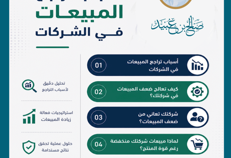 أسباب تراجع المبيعات في الشركات