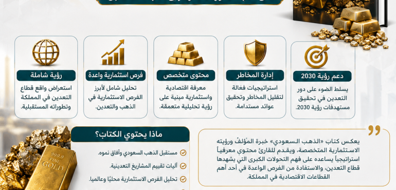 كتاب الذهب السعودي للمستشار صالح بن عبيد العنزي