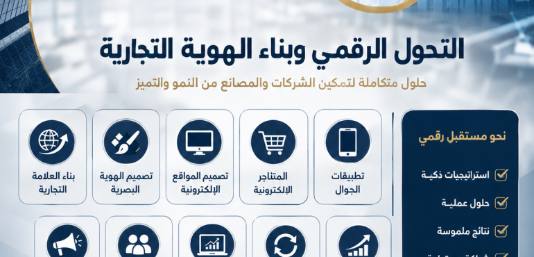التحول الرقمي وبناء الهوية التجارية